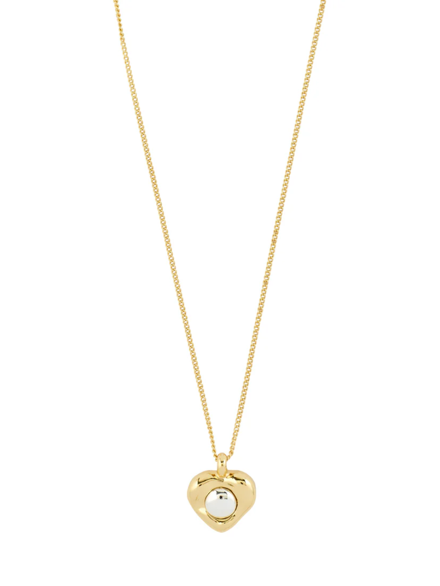PILGRIM Nova Heart Necklace