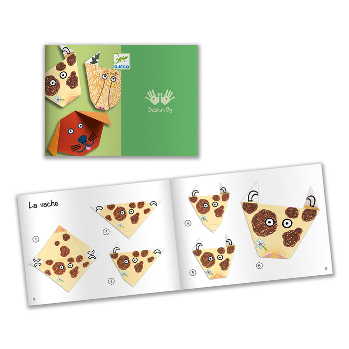 Djeco Animals Origami Craft Set