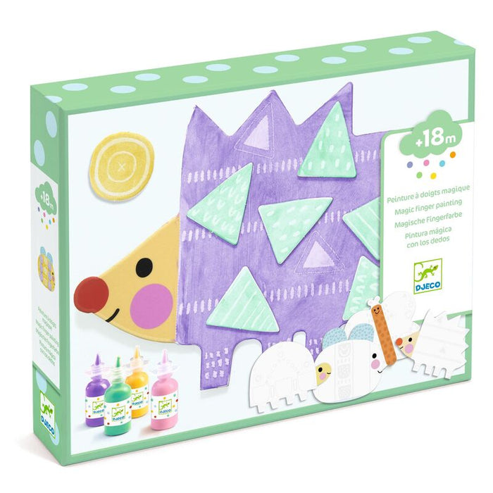 Djeco Small Forms Magic Finger Painting Set