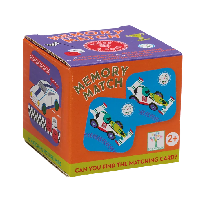 Floss & Rock Memory Match - Cars