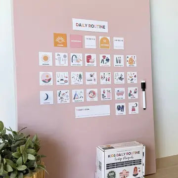 Kids Daily Routine Magnets | Visual Activity & Task Guide