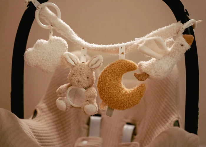 Little Dutch Newborn Naturals Stroller Toy Chain