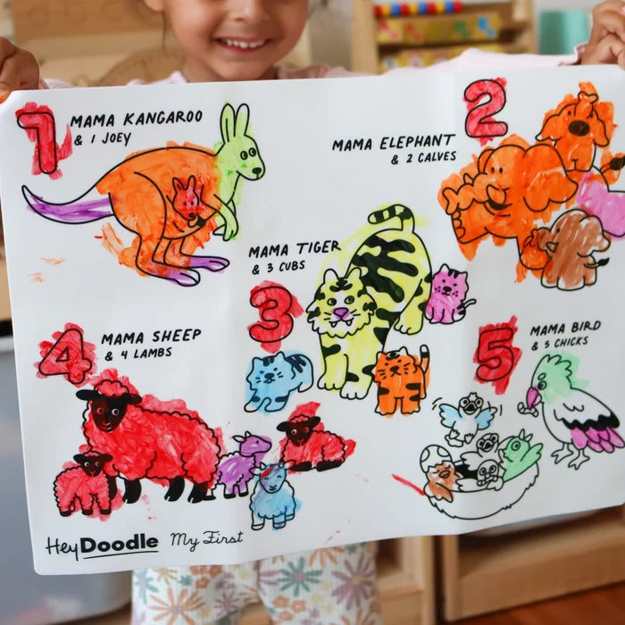 My First Counting Colouring & Doodle Mat
