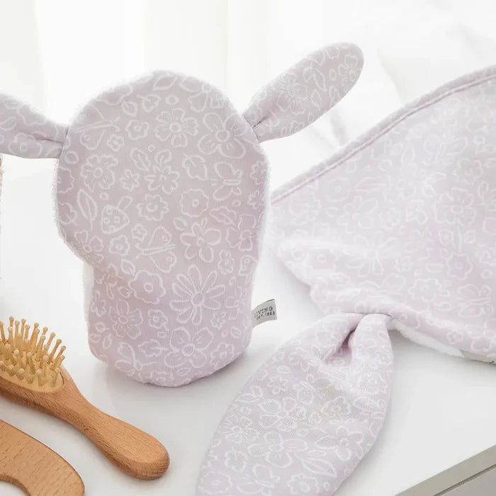 Organic Cotton Hooded Towel - Whimsical Wonderland