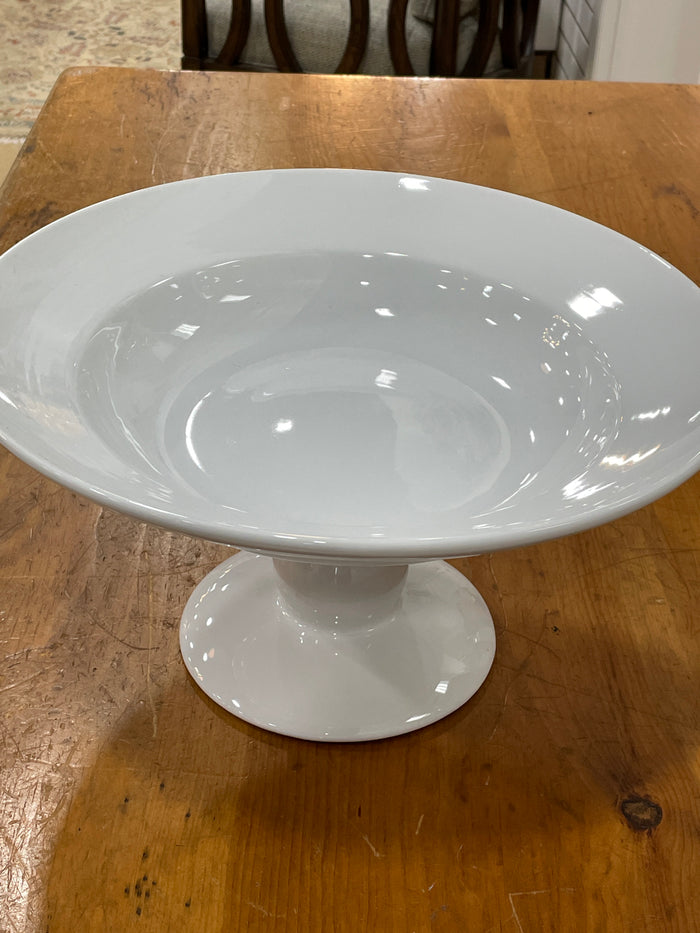 POTTERY BARN PEDESTAL SERVERING BOWL