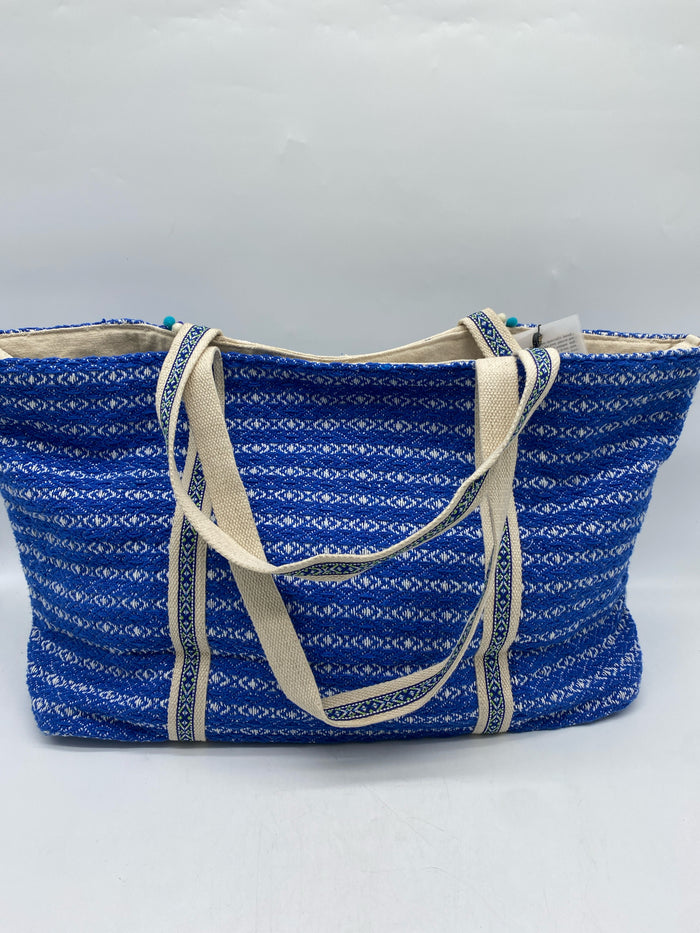 TOTE SILVER LAKE BLUE EMBELLISHED