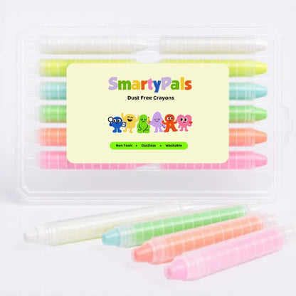 12pcs Neon Dustless Chalk Crayons