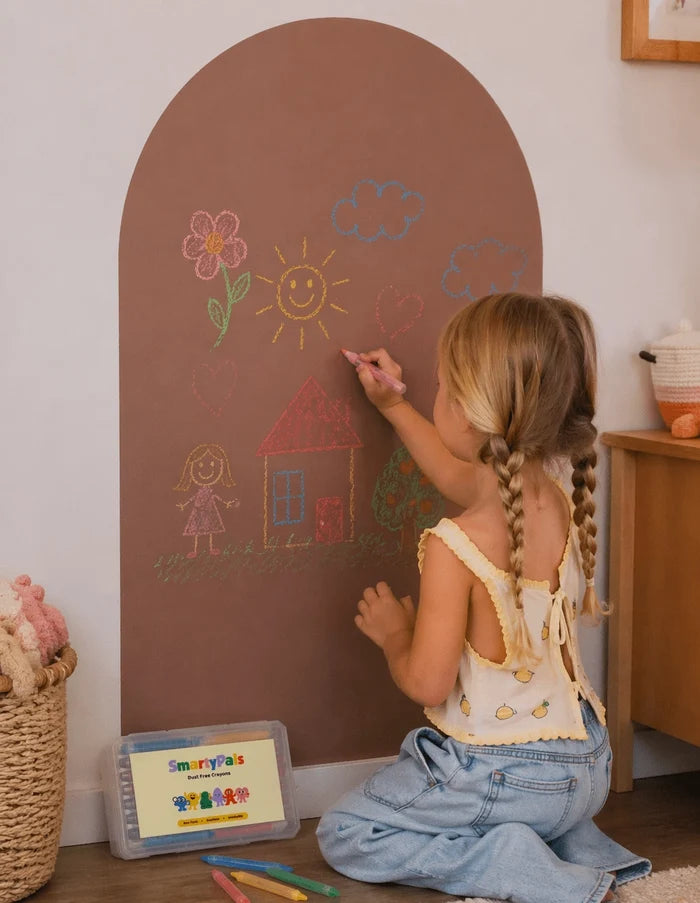 12pcs Neon Dustless Chalk Crayons
