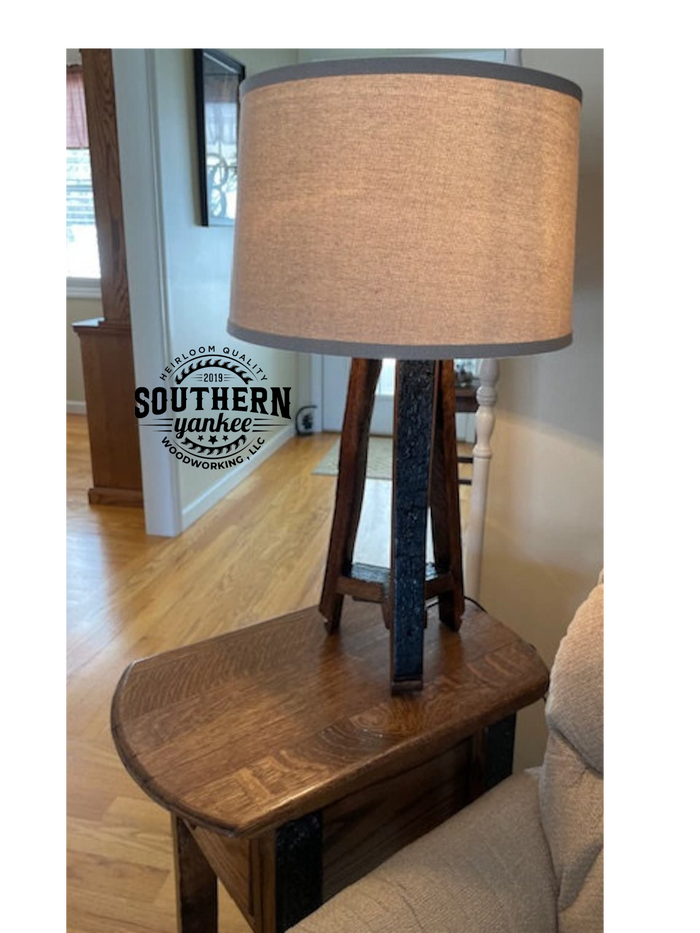 1773 Barrel Stave Lamp