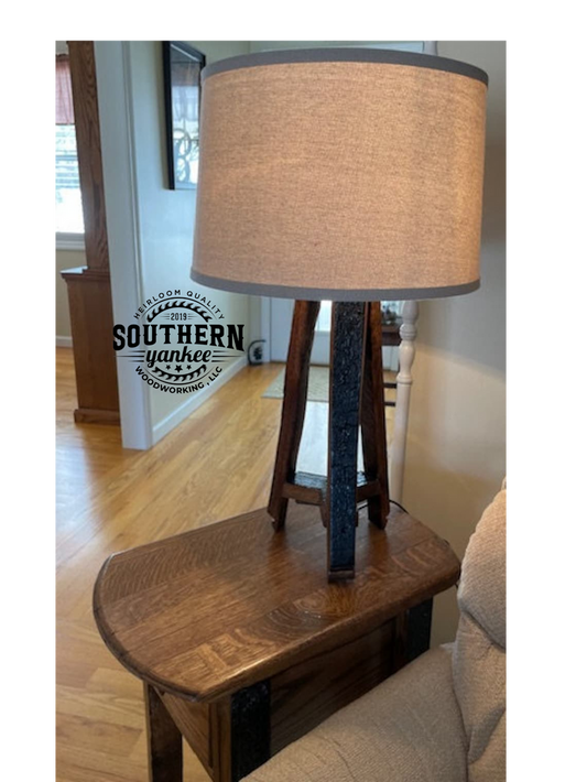 1773 Barrel Stave Lamp