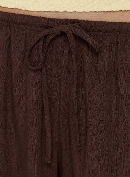 Makeli Micro Beach Short Chocolate