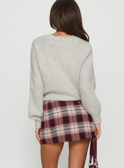 Charmers Mini Skirt Red Check