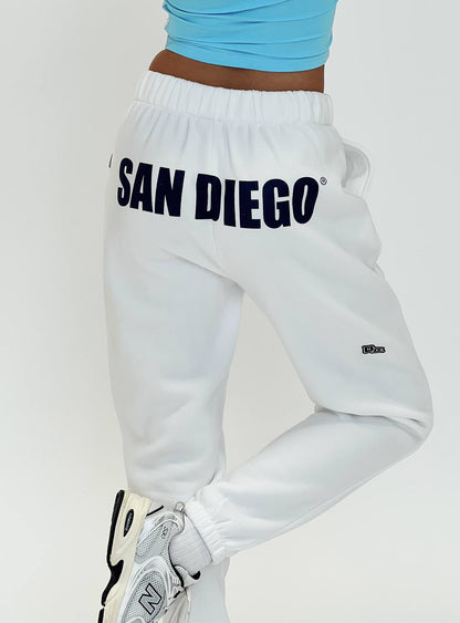 USD Sweatpants White