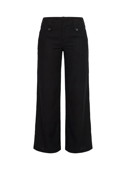 Pedra Wide Leg Pant Black