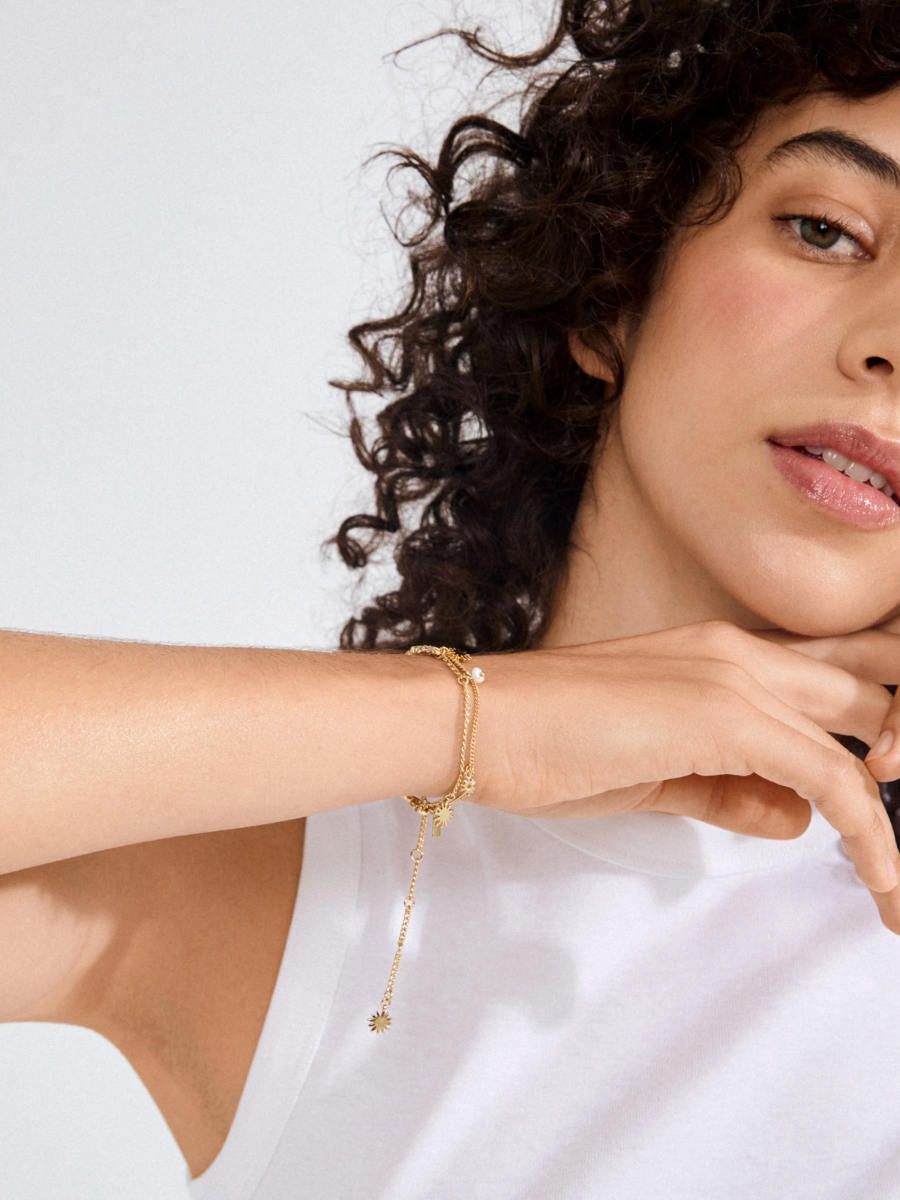 PILGRIM Prism Charm Bracelet