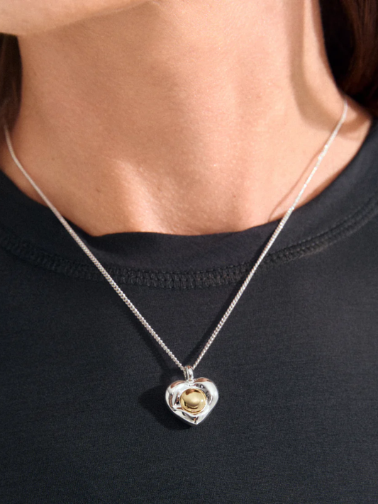 PILGRIM Nova Heart Necklace
