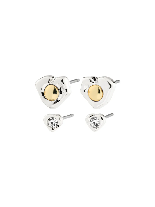 PILGRIM Nova 2-in-1 Earrings Set