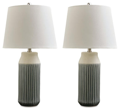 Afener Ceramic Table Lamp (2/CN)