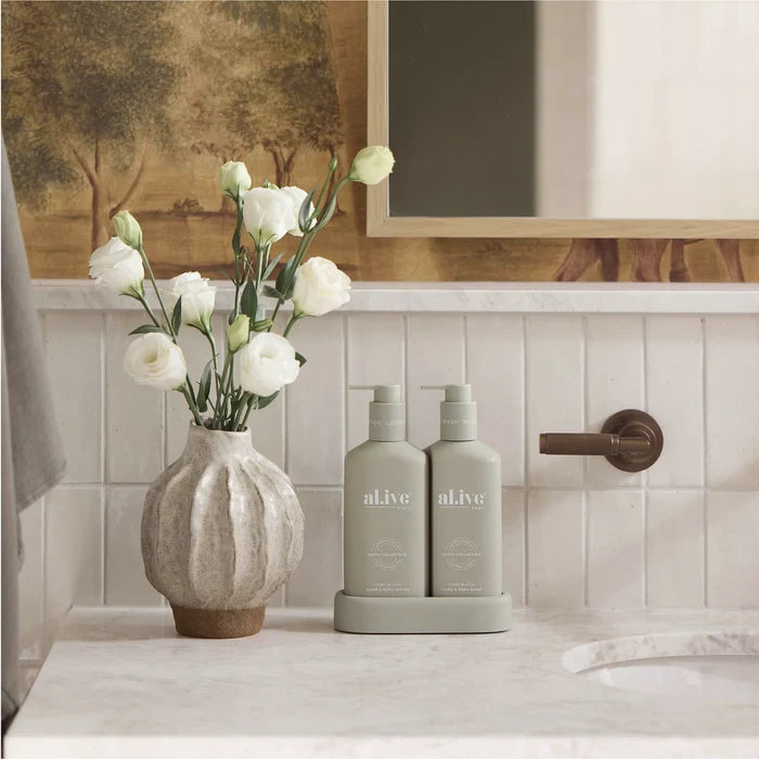 al.ive Body Compact Wash & Lotion Duo - Ivory Bloom