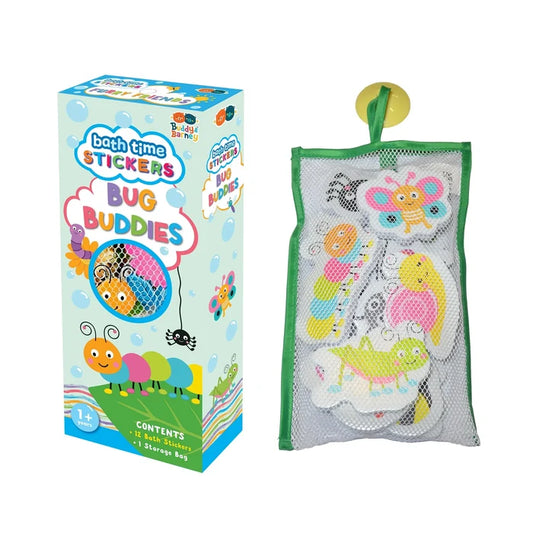 Bath Time Stickers - Bug Buddies