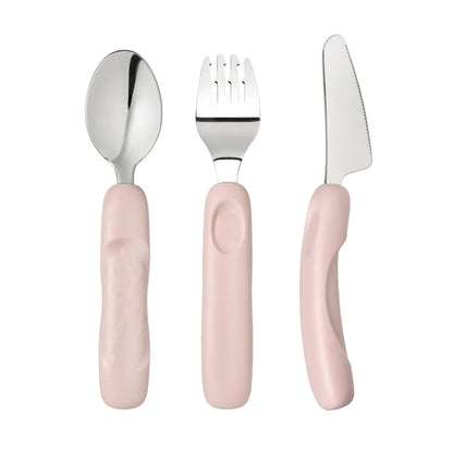 b.box Jnr Cutlery Trio - Blush