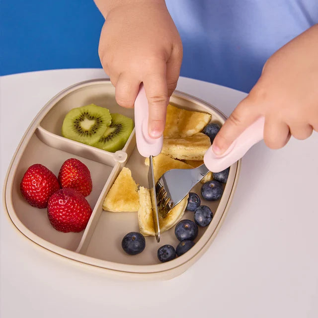b.box Jnr Cutlery Trio - Blush