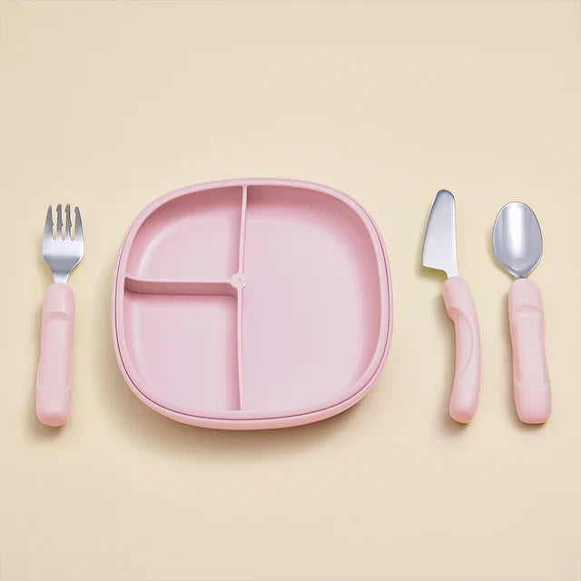 b.box Jnr Cutlery Trio - Blush