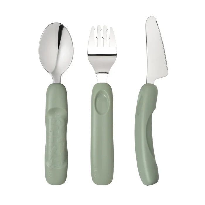 bbox Jnr Cutlery Trio - Sage