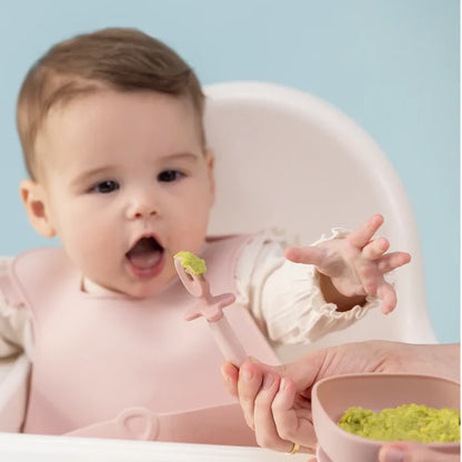 b.box Weaning Cutlery Trio - Blush