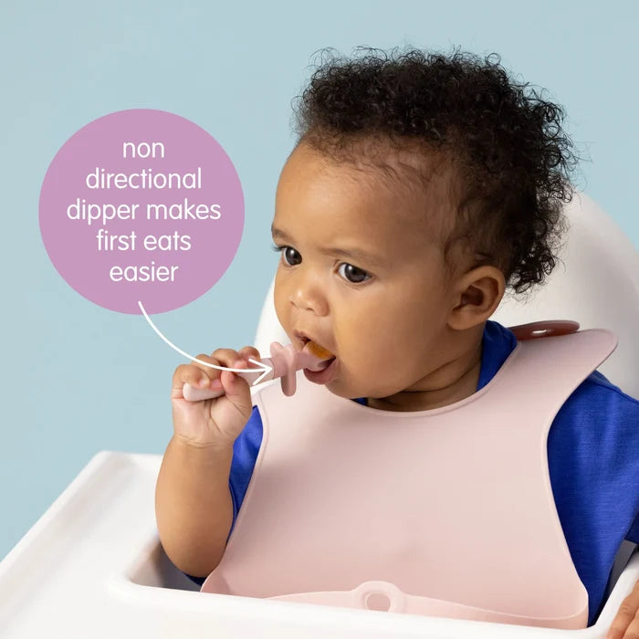 b.box Weaning Cutlery Trio - Blush