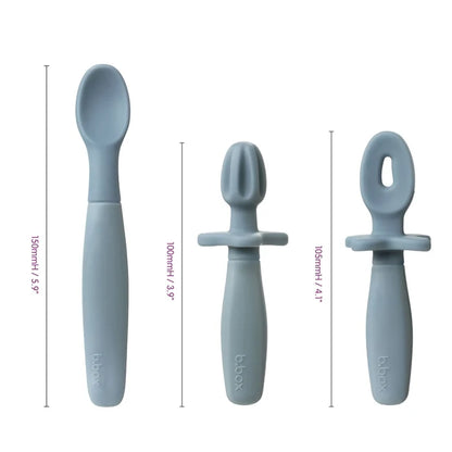 b.box Weaning Cutlery Trio - Blush