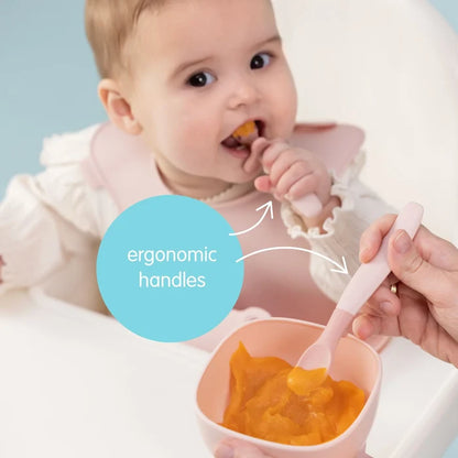 b.box Weaning Cutlery Trio - Sage