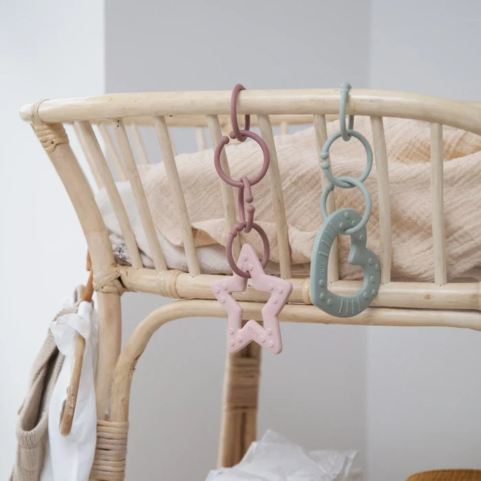 BIBS Bitie Heart Teether - Assorted