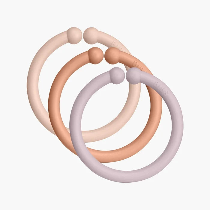 BIBS Loops 12 Pack Blush/Peach/Dusky Lilac