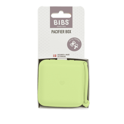 BIBS Paci Pod Pacifier Box - Matcha (DAMAGED PACKAGING)