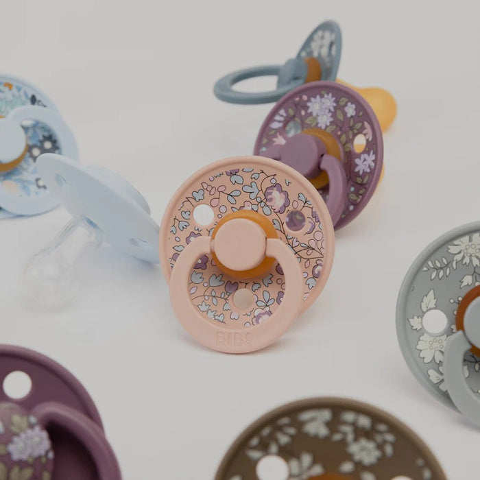 BIBS x Liberty London Round Dummies Twin Pack (DAMAGED PACKAGING)