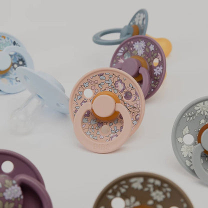 BIBS x Liberty London Round Dummies Twin Pack (DAMAGED PACKAGING)