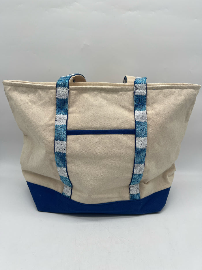 BOAT BAG BEADED COASTAL CLAW