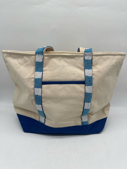 BOAT BAG BEADED COASTAL CLAW