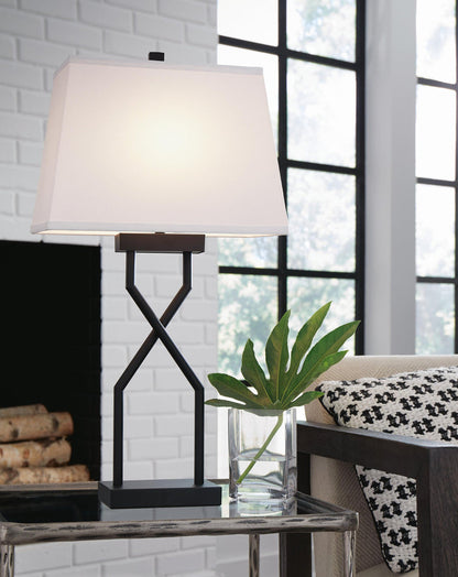 Brookthrone Metal Table Lamp (2/CN)