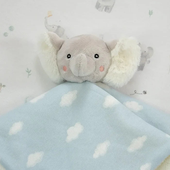Comforter/Security Blanket - Elephant Playtime