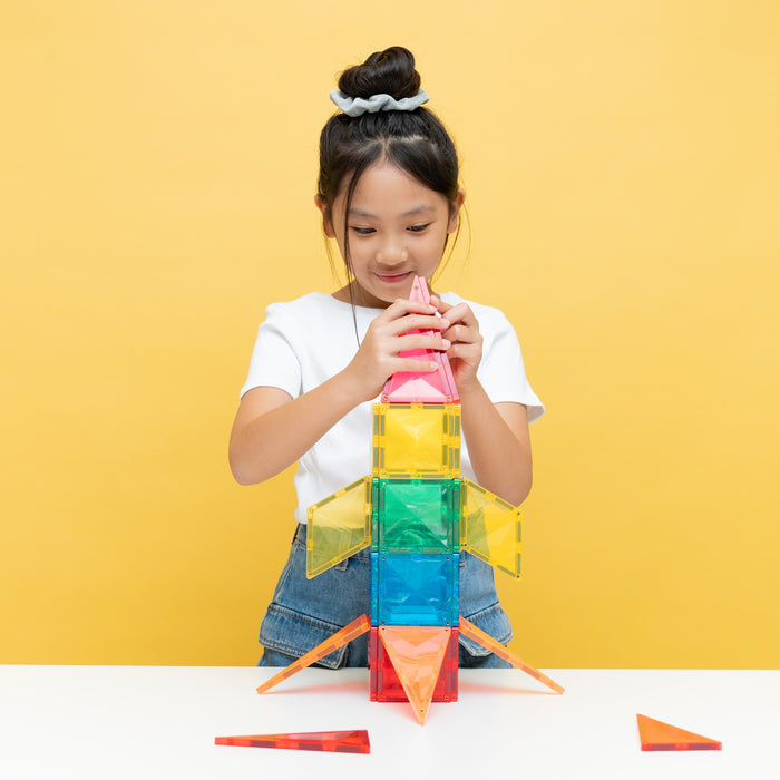Connetix Magnetic Tiles Light Rocket Pack 30 pc