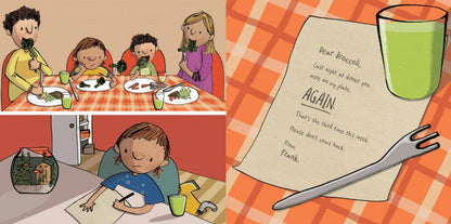 Dear Broccoli Hardcover Book