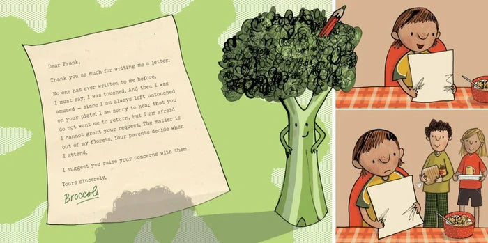 Dear Broccoli Hardcover Book