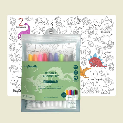 DinoRoar Classic Colouring & Doodle Mat