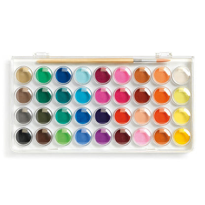 Djeco 36 Gouache Colour Paint Palette