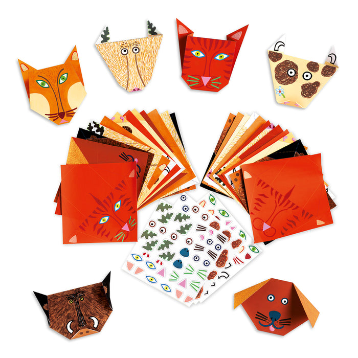 Djeco Animals Origami Craft Set