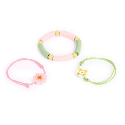 Djeco Cecile's 3 Bracelets in Heart Shaped Box