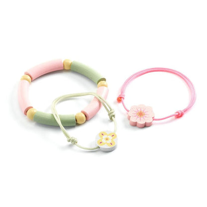 Djeco Cecile's 3 Bracelets in Heart Shaped Box