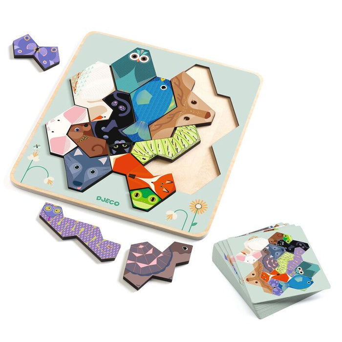 Djeco FormAnimo Animal Geometry Game